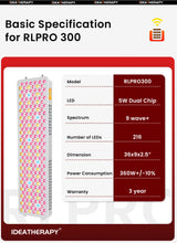 Red Light Therapy LED Physical Therapy Full Body 480,590,630,660, 670, 810, 830, 850,1060 Red Infrared Light Therapy Panel With Mobile Stand