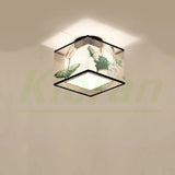 Modern Simple Lotus Bird LED Ceiling Lamp Living Room Bedroom Study Hotel KTV Bedside Ceiling Light Room Decoration Ceiling Lamp