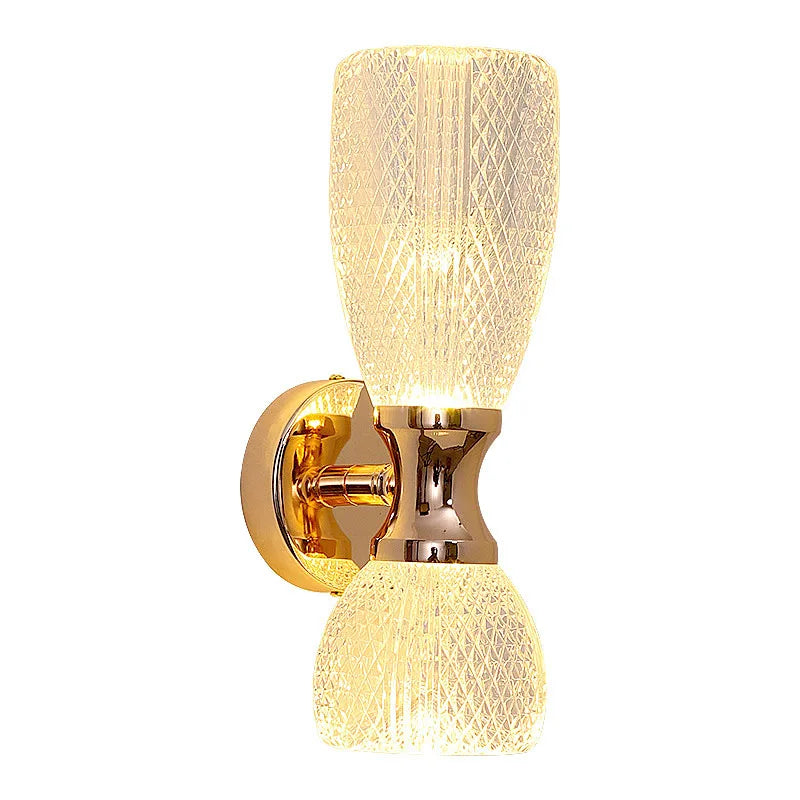 Modern Luxury LED Wall Sconce - Creative Bedside & Living Room Background Light