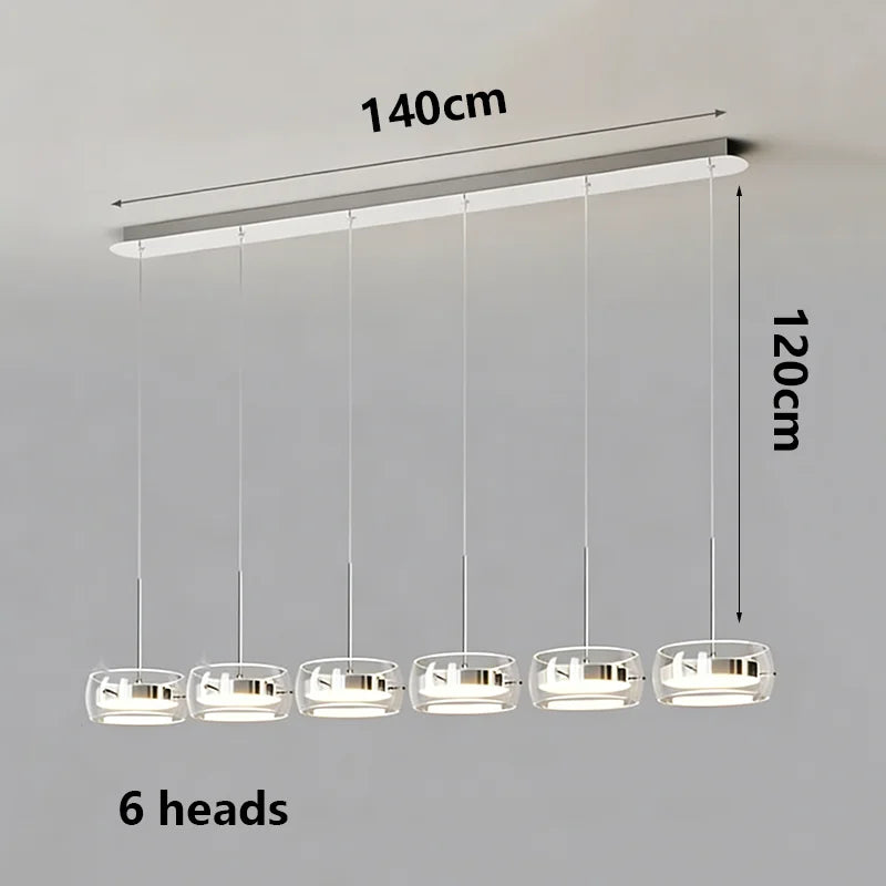 Modern LED Pendant Light for Living Room - Luxury Home Decor Chandelier