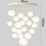 Nordic home decoration, stair chandelier, living room and dining room Pendant lights, ceiling light, indoor lighting