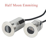Spotlight Sauna Stair Lamp Mini Stainless Steel IP67 1W CREE 12V 24V LED Downlight Outdoor Garden Pool Buried Spot Lighting