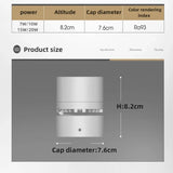 No open hole open mounting spot light folding light led background wall downlight sky lantern Porch corridor no main light
