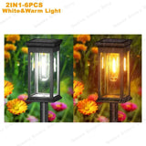 Waterproof LED Solar Lights for Garden Yard - Automatic Landscape Pathway Lighting