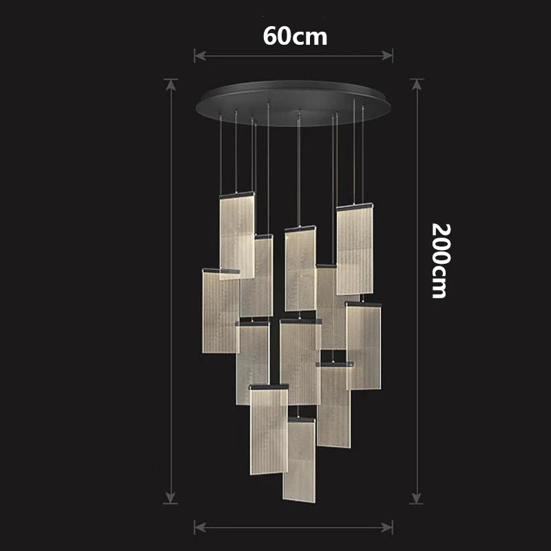 Nordic home decor dining room Pendant lamp lights indoor lighting stair lamp hanging light chandelier lamps for living room
