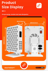 Red Light Therapy LED panel multi-spectral infrared light therapy 630 650 660 670 810 830 850 1060nm