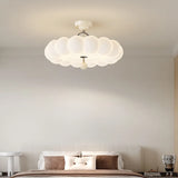 French retro cream lamp bedroom ceiling light creative master bedroom pendant light