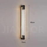 Luxury Modern LED Wall Lamp (Gold/Black) - Decorative TV Background Sconce & Bedside Light Fixture for Living Room & Bedroom