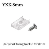 COB LED Wire Connector 5 8 10mm Connection Solderless Mini Buckle FCOB RGB CCT LED Strip Lights 2 3 4 Pin Connector With Wire