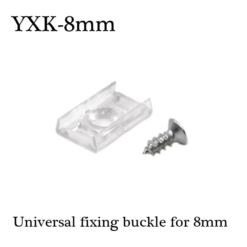 COB LED Wire Connector 5 8 10mm Connection Solderless Mini Buckle FCOB RGB CCT LED Strip Lights 2 3 4 Pin Connector With Wire