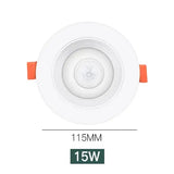 LED Downlights PIR Motion Sensor Down Light 5W 10W 15W 20W Recessed Ceiling Light Cold White Night Lamp LED Spotlight Downlight