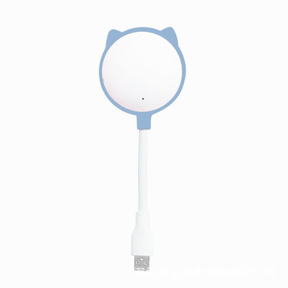 Smart Voice-activated Night Light Mini Portable USB LED Light Table Desk Lamp for Power Bank Camping PC Laptops Night Lighting