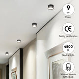 Indoor Led Downlight  GX53 Spot Led Light Replaceable Bulb 220V Ceiling Down Lighting For Bedroom Living Room Home Decor Spotli