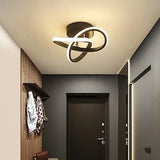 LED Strip Aisle Ceiling Lights Modern Minimalist Living Room Lamps For Balcony Entrance Staircase Home Decors Fixtures Led Luster