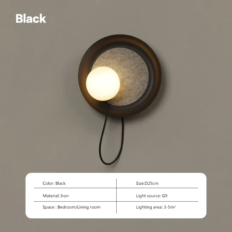 Modern LED Wall Lamp Magnetic Design Lighting For Bedroom Bedside Dining Living Room Background Coffee Home Decorative Fixtures