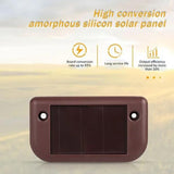 Solar Deck Lights Outdoor Step Lights Waterproof Led Solar Lights for Railing Stairs Step Fence Yard Patio and Pathway
