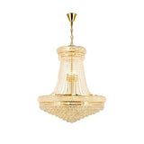 Hanging Lamps Lustre Suspension Luminaire Lampen For Living Room Luxury Round K9 Crystal Gold 2025 Ceiling Chandelier Lighting