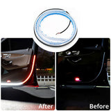 12v Car Door Opening Warning Led Lights Welcome Lights LED Safety Strobe Signal Lamp Waterproof Auto Decorative Ambient Lighting