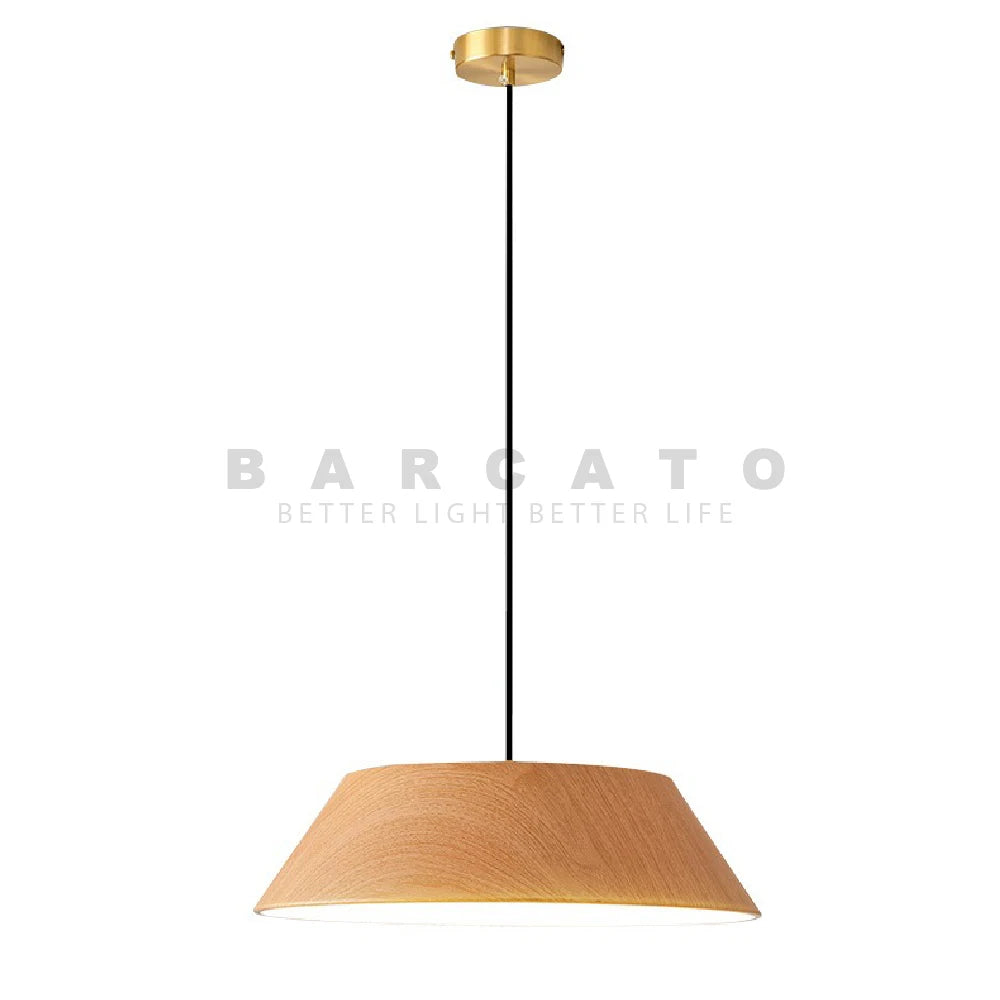 Nordic Modern Wood Grain Log Metal Pendant Lights for Table Dining Room Kitchen Hanging Lamp Fixture Home Decor Lighting Lusters