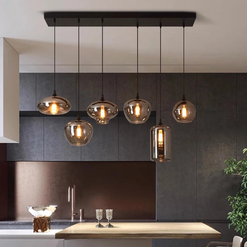 Modern LED Pendant Light for Dining Room - Luxury Indoor Ceiling Chandelier