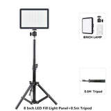 LED Fill Lamp Video Light Panel 2800-7000K Photography Lighting Live Stream Photo Studio Light Kit For Live Stream Tiktok