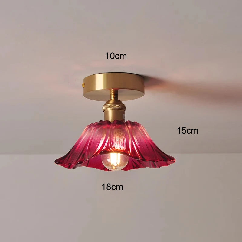Nordic E27 Ceiling Light - Modern Indoor Fixture for Hallway, Kitchen & Bedroom