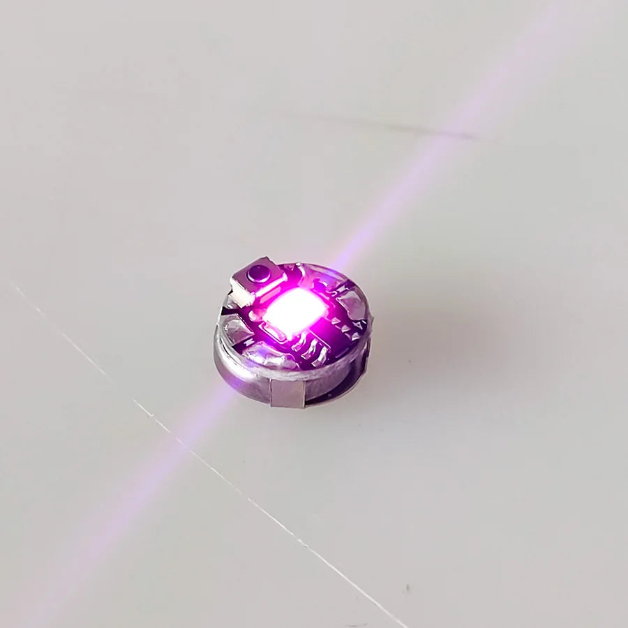 2PCS Miniature Wireless LED Light Modules - Super-Bright Push-Button Single Lamp for DIY Models