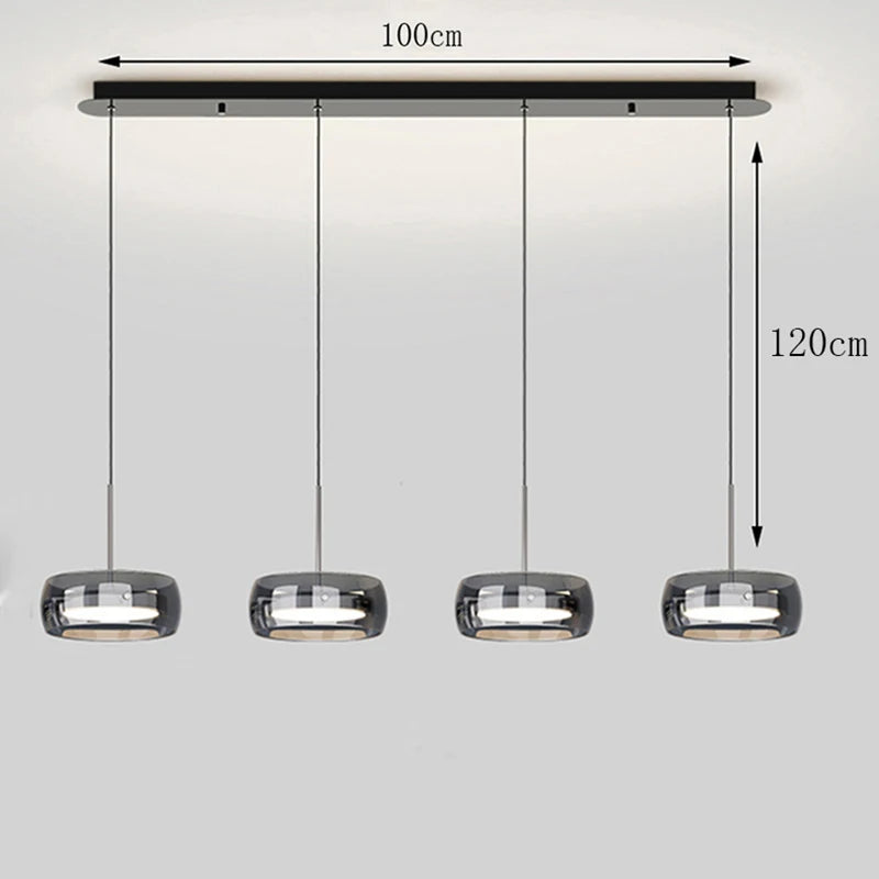 Modern home decor ring led lights pendant light lamps for living room Chandeliers for dining room hanging light indoor lighting