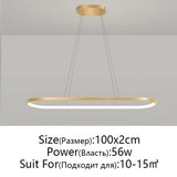 Modern LED Pendant Light Minimalism Line Lamp For Living Room Dining Room Bedroom Hanging Chandelier Home Decoration Lighting