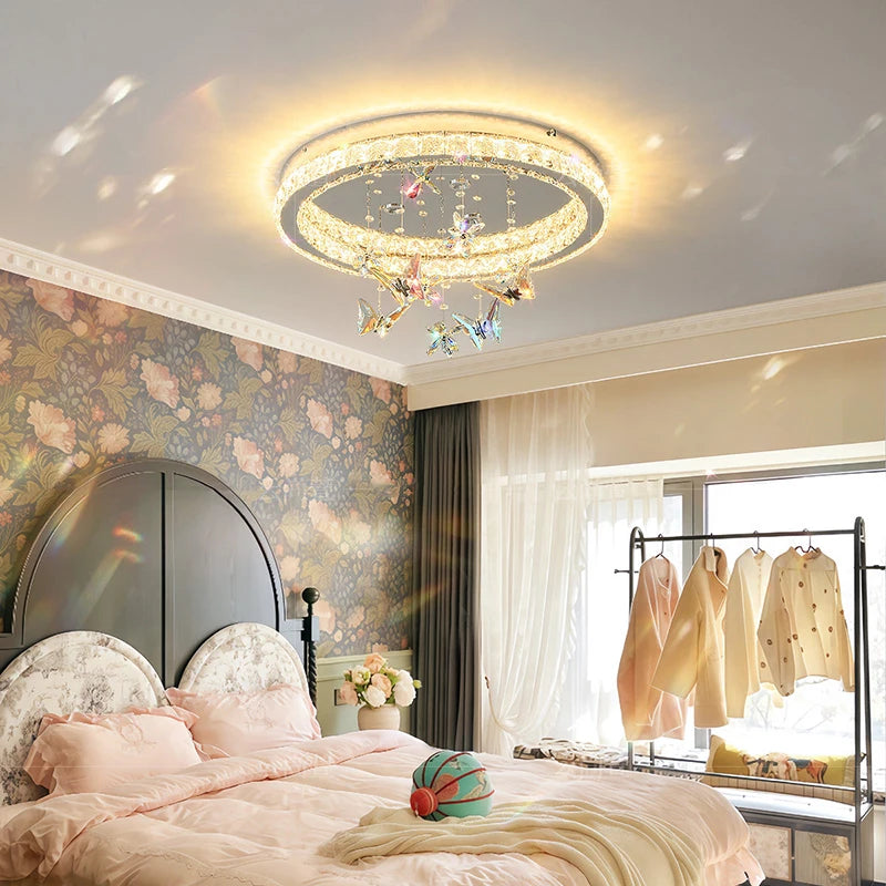 Nordic home decoration salon bedroom decor smart led lamp lights for room dimmable Ceiling light lamparas indoor lighting