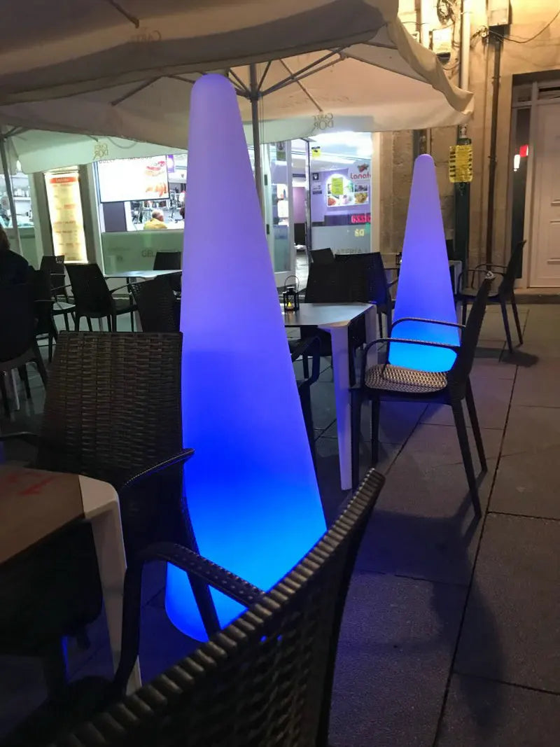 Battery-Operated Waterproof RGBW LED Light Base (5050 SMD) - Hanging LED Module Mood Light Fixture with Remote Control for Under-Table & Furniture Lighting
