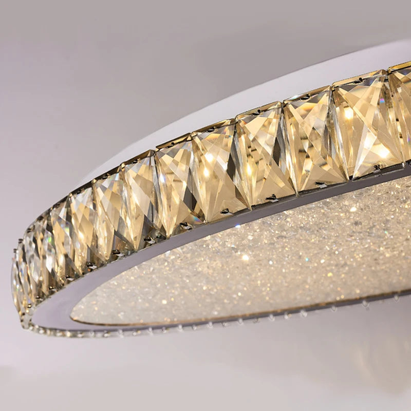 Modern Led Ceiling Lamps Luxury Home Decoration Crystal Lamp Indoor Bedroom Dining Living Room Gold Lusters&#39; Lighting Fixtures