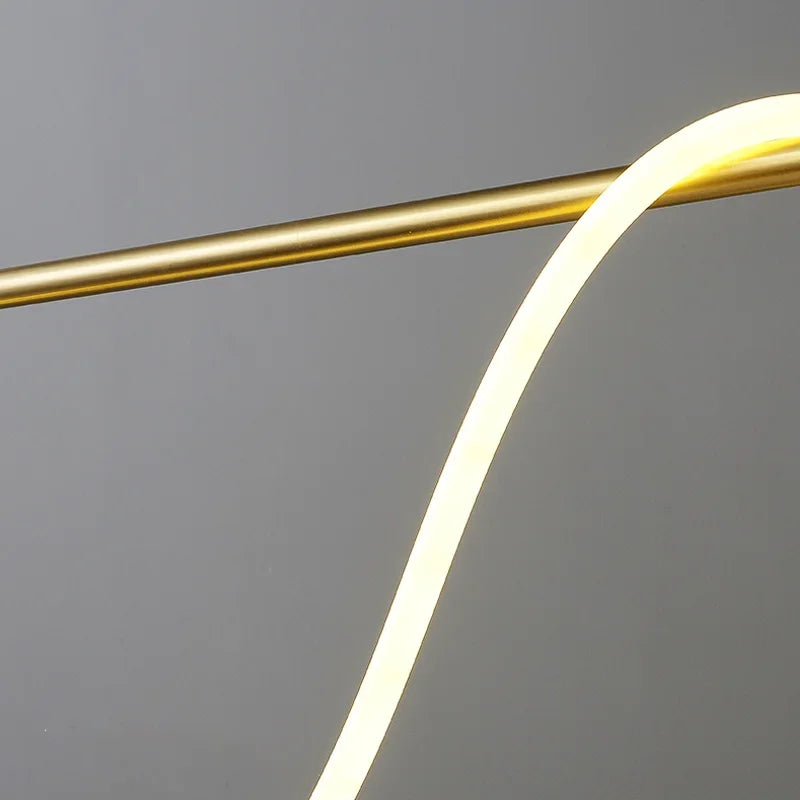 Modern Long Hose Led Art Ceiling Chandelier For Dining Room Kitchen Bar Pendant Lighting Suspension Design Lusters Luminaires
