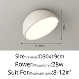 Simple Dimming Round New Modern LED Ceiling Lights Lighting Living Study Room Bedroom Corridor Aisle Flats Stairs Indoor Lamps