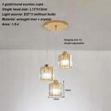 Modern crystal chandelier living room ceiling chandelier bedroom ceiling lamp hallway porch chandelier balcony foyer lighting