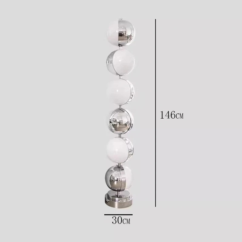 Bauhaus Retro Design Lamping Sphere Floor To Ceiling Living Room Sofa Floor Lamp Bedroom Decoration Atmosphere Lamps