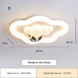 Modern Cream Style Nursery Decor Boy Girl Bedroom Ceiling Lamps Cloud Light LED Children's Room Baby Room Ceiling Lights