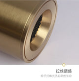 Aisilan Ceilling LED cylinder Downlight Copper brass gold with Honeycomb Anti-glare Design CRI 97 Ceiling spotlight