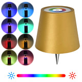 Wine Bottle LED Wireless Table Lamp 2000mAh 3 Colors Dimmable USB Rechargeable Dining Table Lights Beverage Lamp Top touch