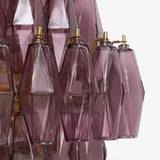 2027 Murano Glass Wish Bottle Pendant Lamp Colorful Glass Electroplated Brass Silver Round Dimmable Ceilings Lustre