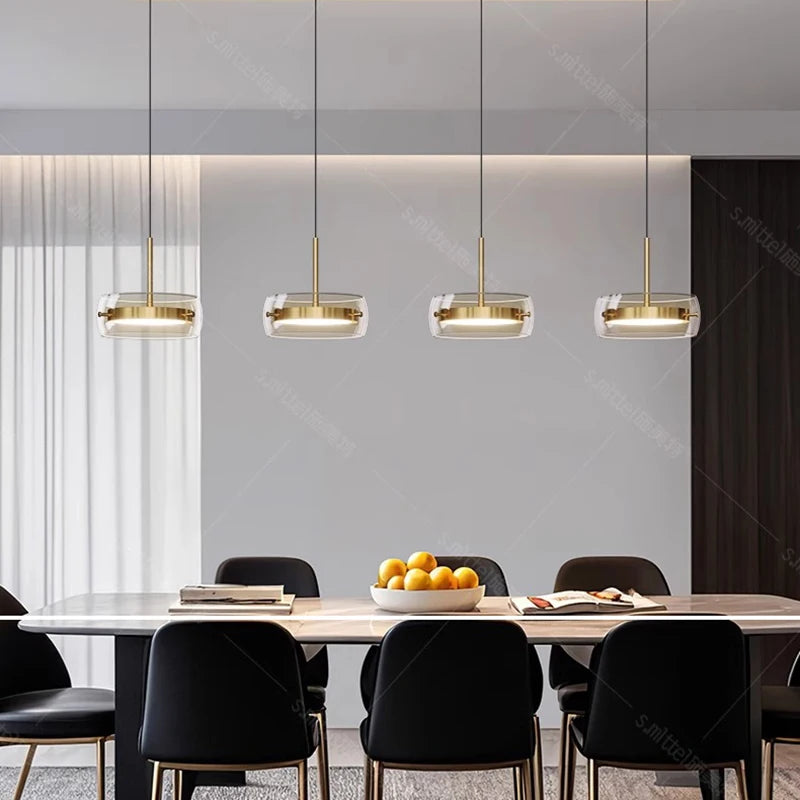 Modern LED Pendant Light for Living Room - Luxury Home Decor Chandelier