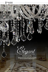 European Imported Egyptian Crystal Lamp Luxury Villa Living Room Pendant Light Simple Candle Dining Room Lamp Study Bedroom 2026