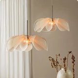 Japanese Wabi-Sabi Vintage Fabric Pendant Light - Retro Textile Hanging Ceiling Lamp Fixture for Living Room, Restaurant & Hotel Mood Lighting