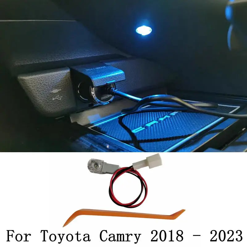 Central Control Storage Atmosphere Light for Toyota Camry 2018 - 2023