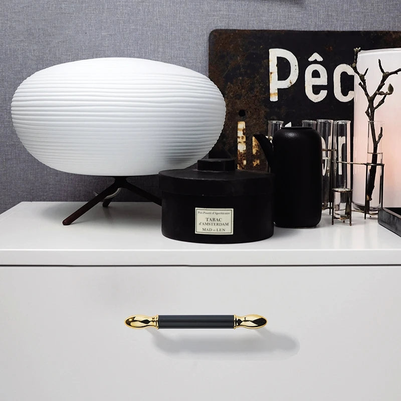 Italy Tripod Table Lamp Glass Desk Light for Bedroom Bedside