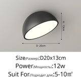 Simple Dimming Round New Modern LED Ceiling Lights Lighting Living Study Room Bedroom Corridor Aisle Flats Stairs Indoor Lamps