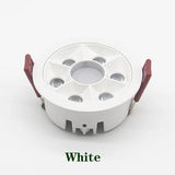 Embedded Dimmable LED Ceiling Light AC85-265V Kitchen Bedroom Shopping Mall Circular Panel Light 10W12W18W20W24W COB Downlight