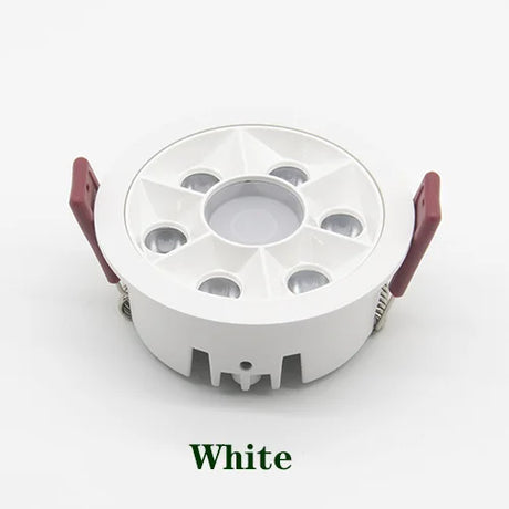 Embedded Dimmable LED Ceiling Light AC85-265V Kitchen Bedroom Shopping Mall Circular Panel Light 10W12W18W20W24W COB Downlight