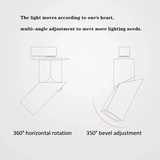 LED Spotlights Adjustable 360° Rotation 10W 15W 18W 20W 25W 30W Kitchen Bedroom Living Room COB Downlight Background Wall Wash Light