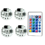 5V RGB LED USB Light Plate Set (1–10 Pcs) - Wireless Remote & Linkage Control COB Chip